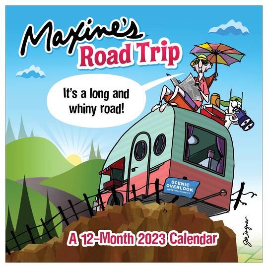 TF Publishing 2023 Maxine Road Trip Wall Calendar Michaels